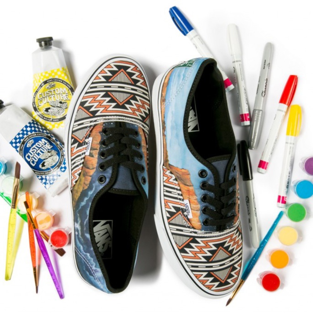 *Custom* Vans Authentic “Local Flavor” Colorway - image 1